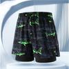 Mens Quick-Dry Swim Trunks With Inner Brief Support Loose Fit Athletic Board Shorts Swimming Beach Surfing