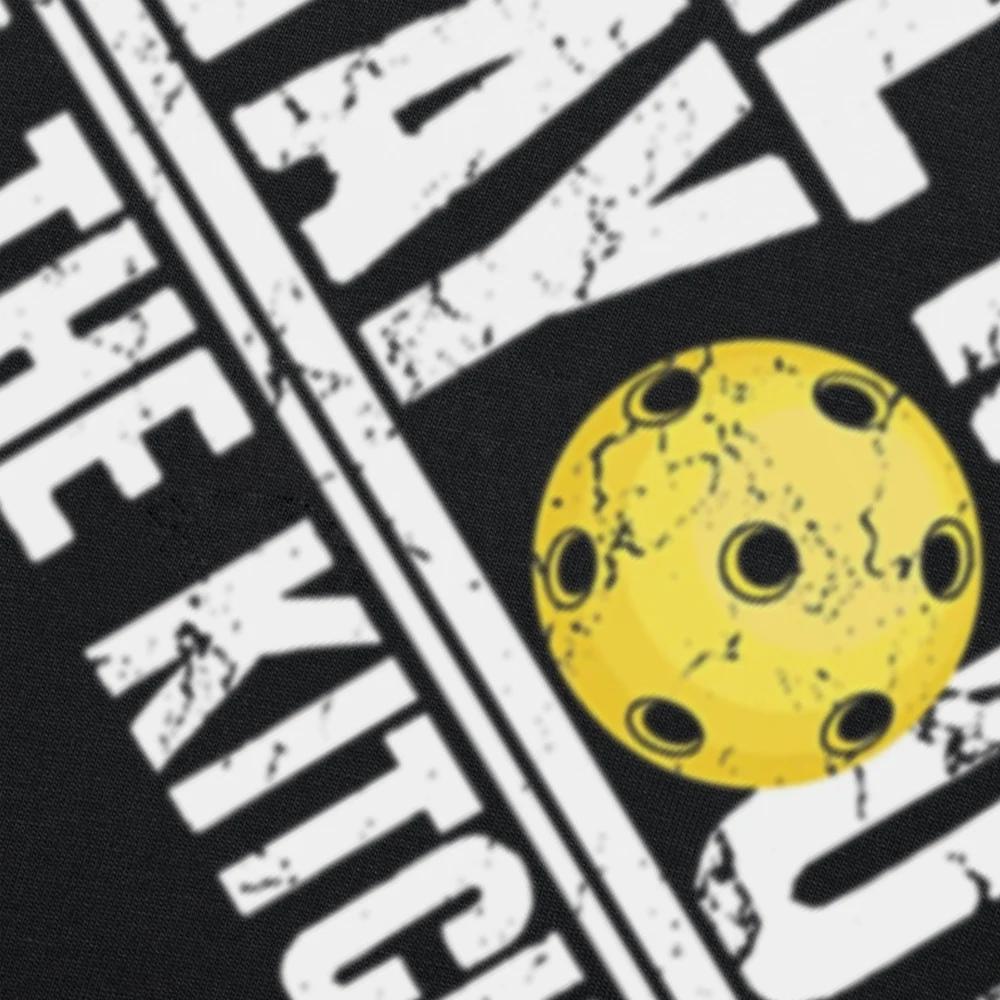 Funny Real Men Stay Out of The Kitchen Pickleball Graphic T Shirts Cotton Humor Streetwear Tee Shirt Short Sleeve Loose Clothing