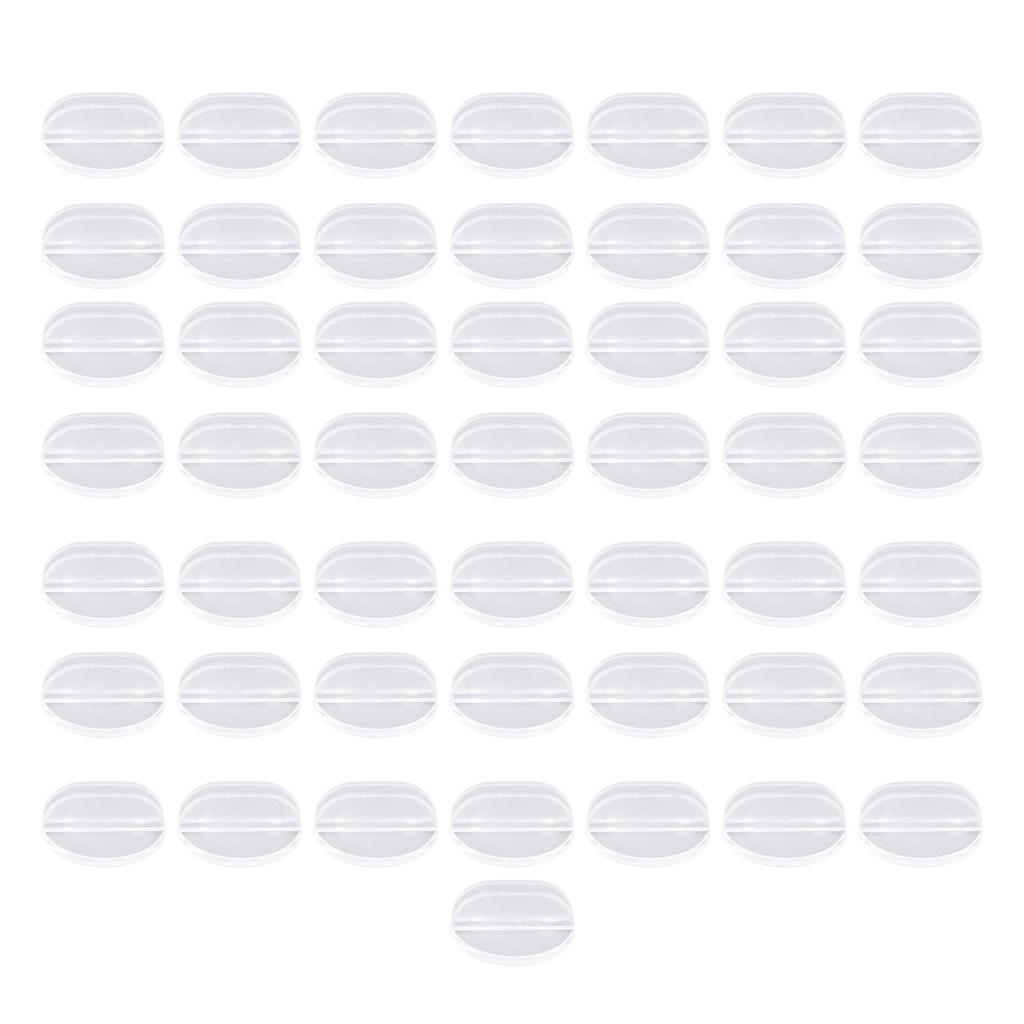 50PCS Game Card Stand Transparent Plastic Multifunctional Paper Board Card Stand for Handcraft