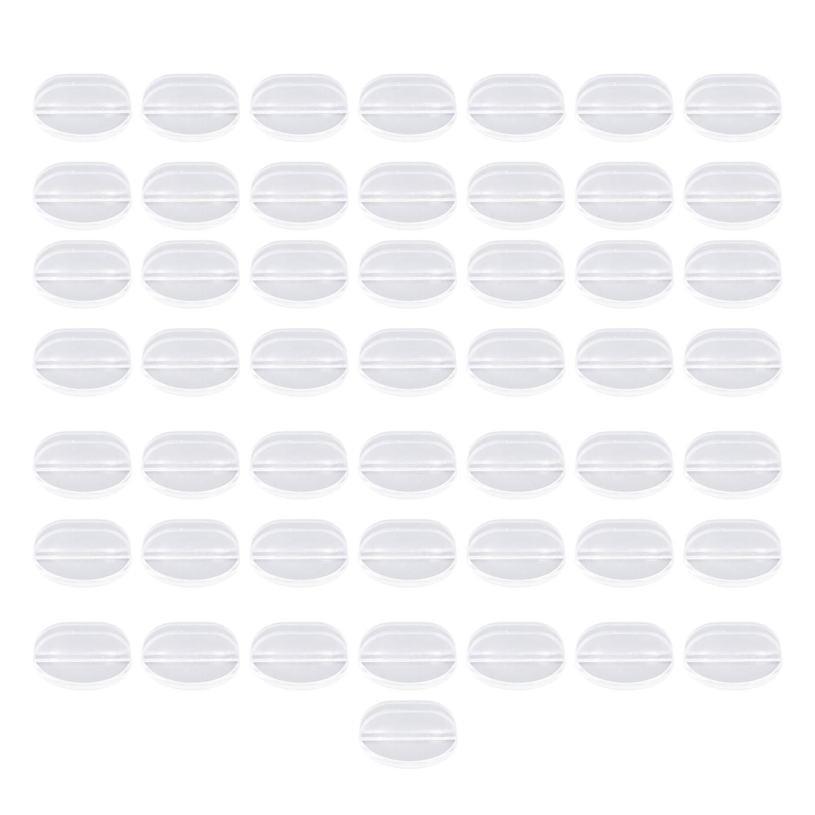 

50PCS Game Card Stand Transparent Plastic Multifunctional Paper Board Card Stand for Handcraft