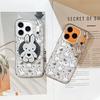 Trendy Miffy Magnetic Anti-Drop Phone Case for iPhone 17/16 Pro Max - Grey/White