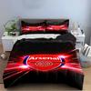 Arsenal Theme Bedding Set Bedding Set (1 Duvet Cover, 2 Pillowcases, Duvet Not Included)