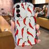 Spicy Food Vegetable Case for Samsung Galaxy S26 S25 S24 Plus S23 Ultra S22 S21 S20 FE A73 A71 4G A57 A56 A55 A54 A53 5G Cover