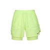 Dri-Fit Dos-En-Uno Cómodo Secado Rápido Casual Versátil Pantalones Cortos Deportivos para Hombre shorts Amarillo-Verdoso FN2993701