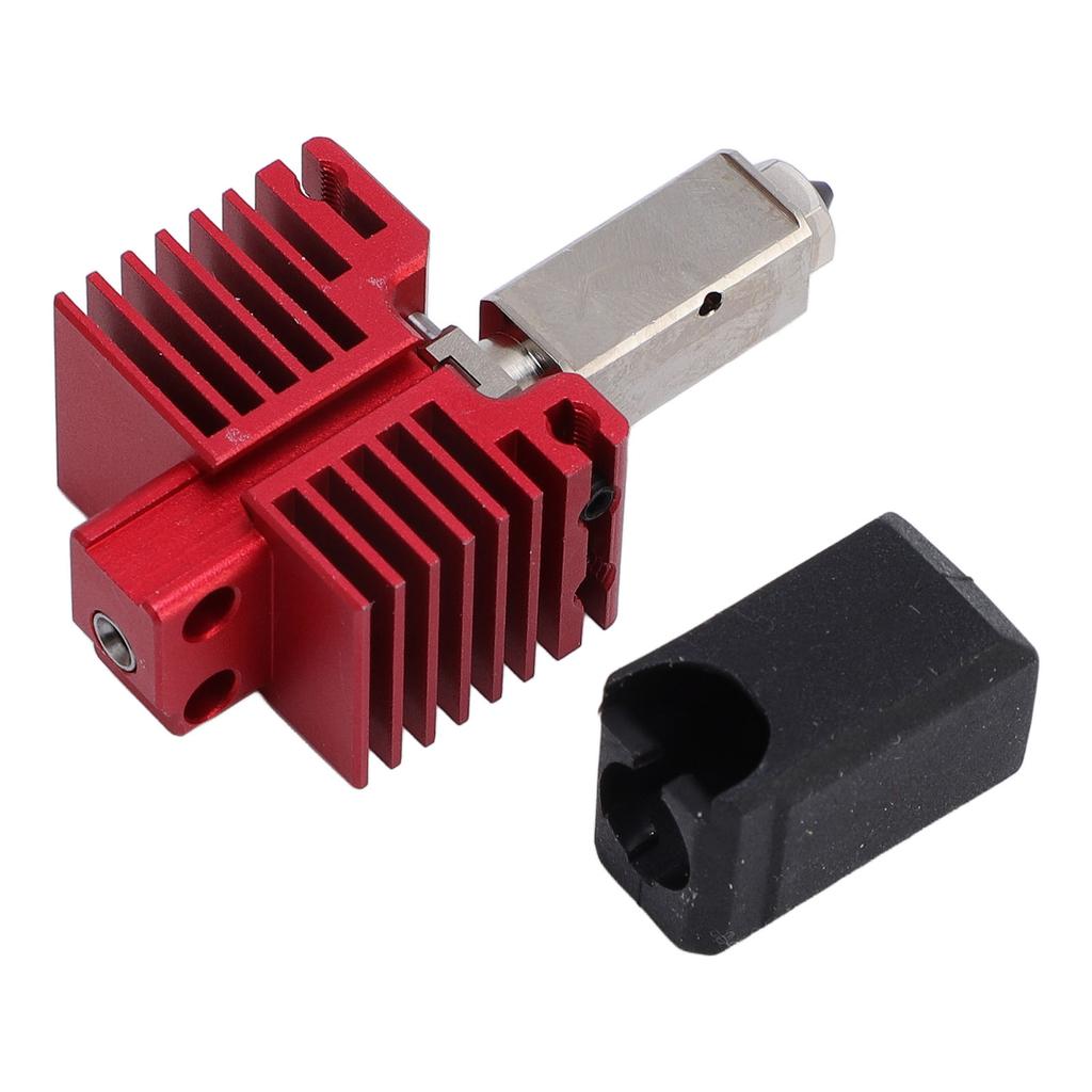 Extruder Hotend Kit 0.4MM Detachable Hardened Steel Nozzle 60W Ceramic Heater Thermistor Wire Hot
