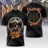 Def Leppard Tour 2025 Edizione Limitata Unisex T-Shirt Tutte le Taglie S5XL1 Unisex T-Shirt