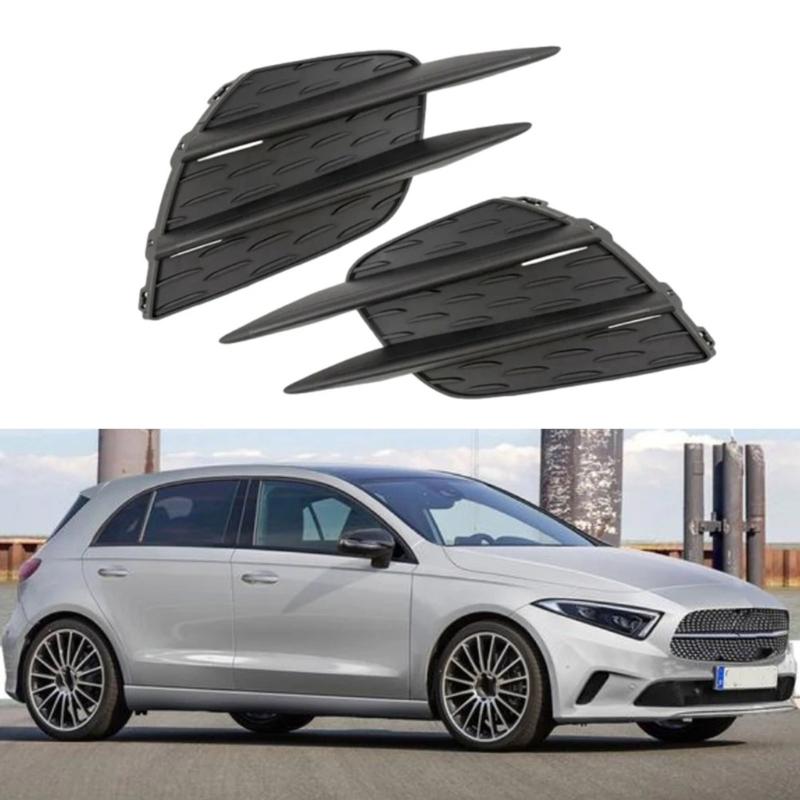1 Pair Left Right Outer Grille Cover for W177 A160 A180 Car Front Bumper Fog Light Grille Cover 1778858400 A1778858400