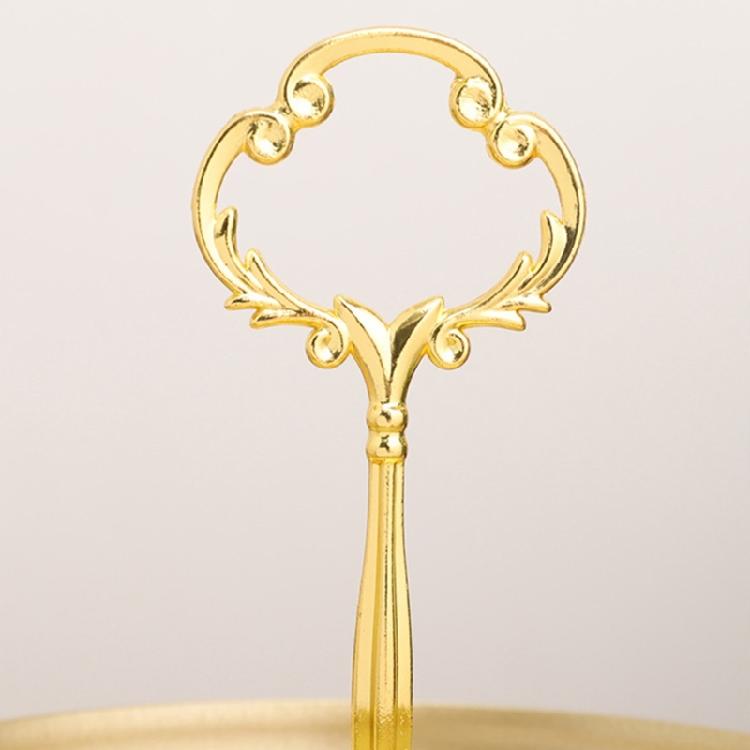 Multi Purpose 2 Tiers Iron Stand for Fruits Vegetables and Snacks Detachable Fruit Holder Tray Nonslip Base Basket