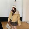 Autumn Winter Thicken Warm Parka Women Casual Sweety Solid Color Big Pocket Loose Jackets Outwear