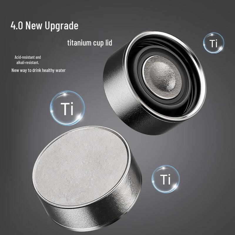Premium Titanium Double-Layer Tea Infuser Bottle