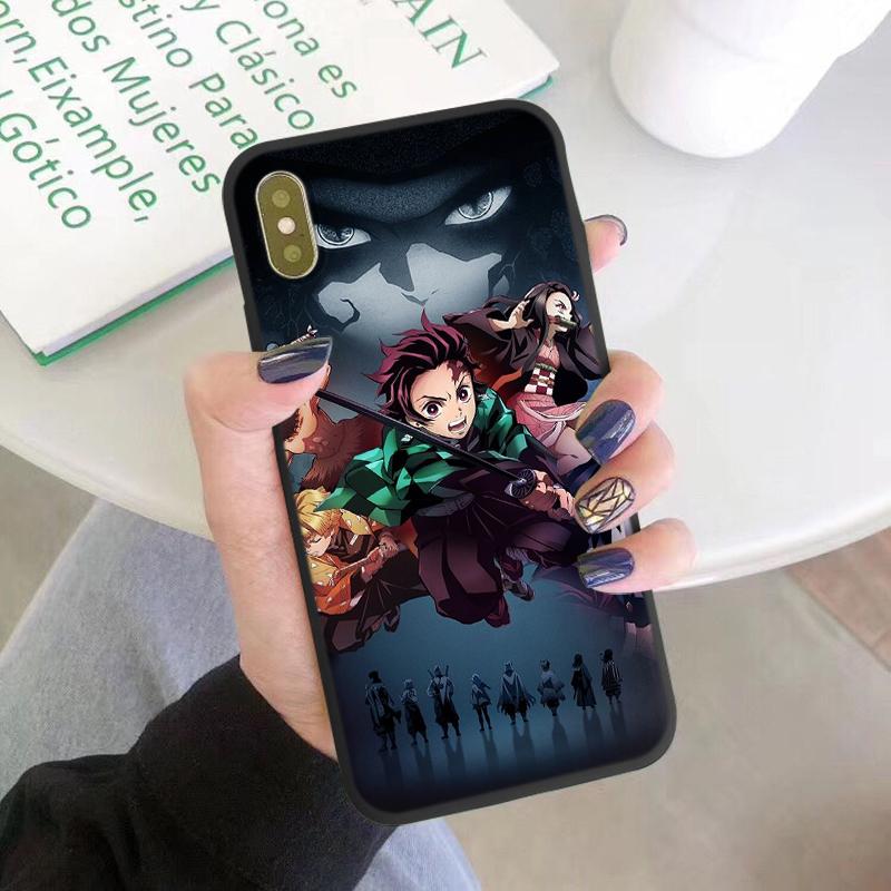 For Xiaomi Redmi Note 10 S 11 11S 9S 8 9 8T 7 9C 9T Mi A3 10T 11T 11 Lite  Poco X3 NFC M3 F3 X4 Pro Anime Demon Slayer Soft Case