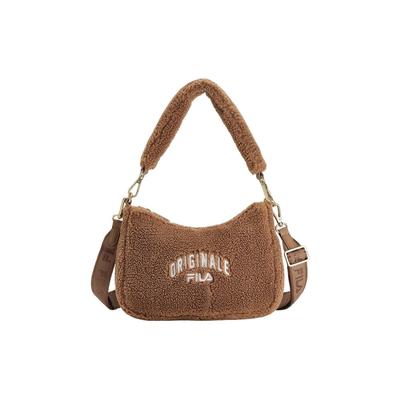 Mode Lässig Stoff Achselhöhle Tragetasche Schulter Umhängetasche Damen taschen Hellbraun F13W349175FBG