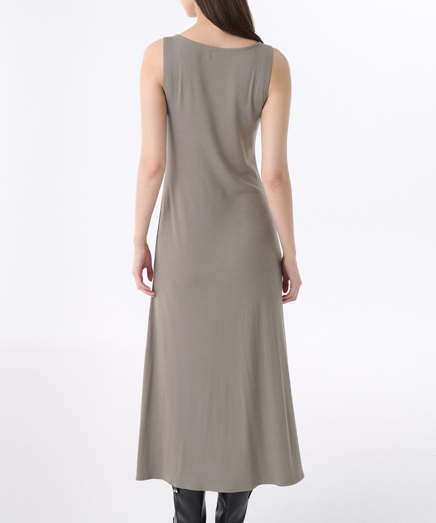 Musinsa Standard Woman Women'S Soft Jersey Flare Long Dress [Light Warm Grey]