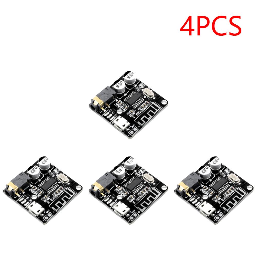 1-5pcs VHM-314 Wireless Stereo Music Module Audio Aux Bluetooth-Compatible 4.1/5.0 MP3 Decoding Player Board Micro USB 5V Power