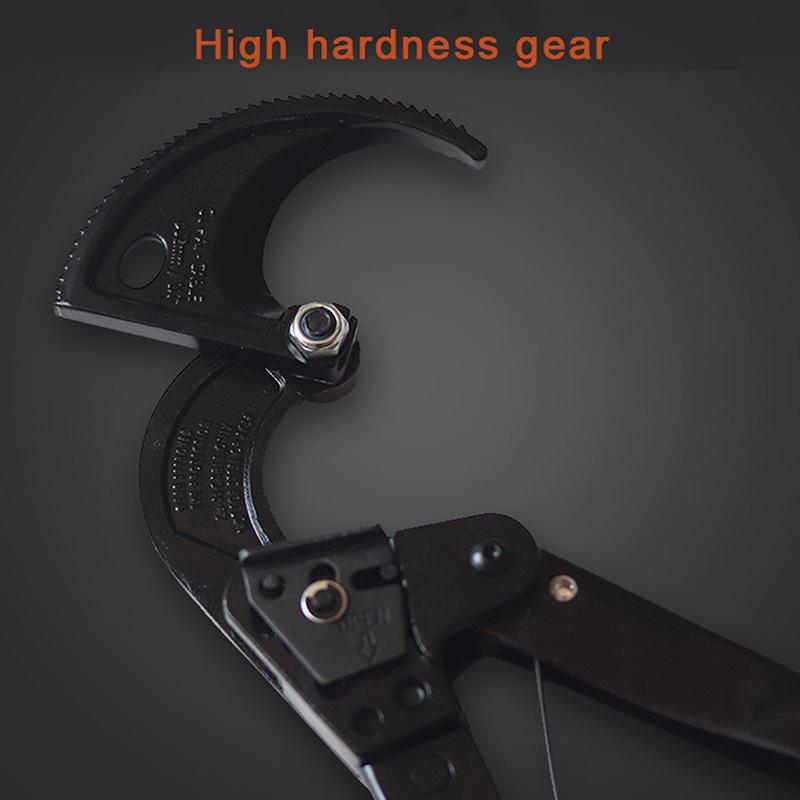 1Pc Hs-325A Cable Cutters Ratcheting Cable Cutters Heavy Duty For Electricians Cutting Aluminum Copper Soft Wire