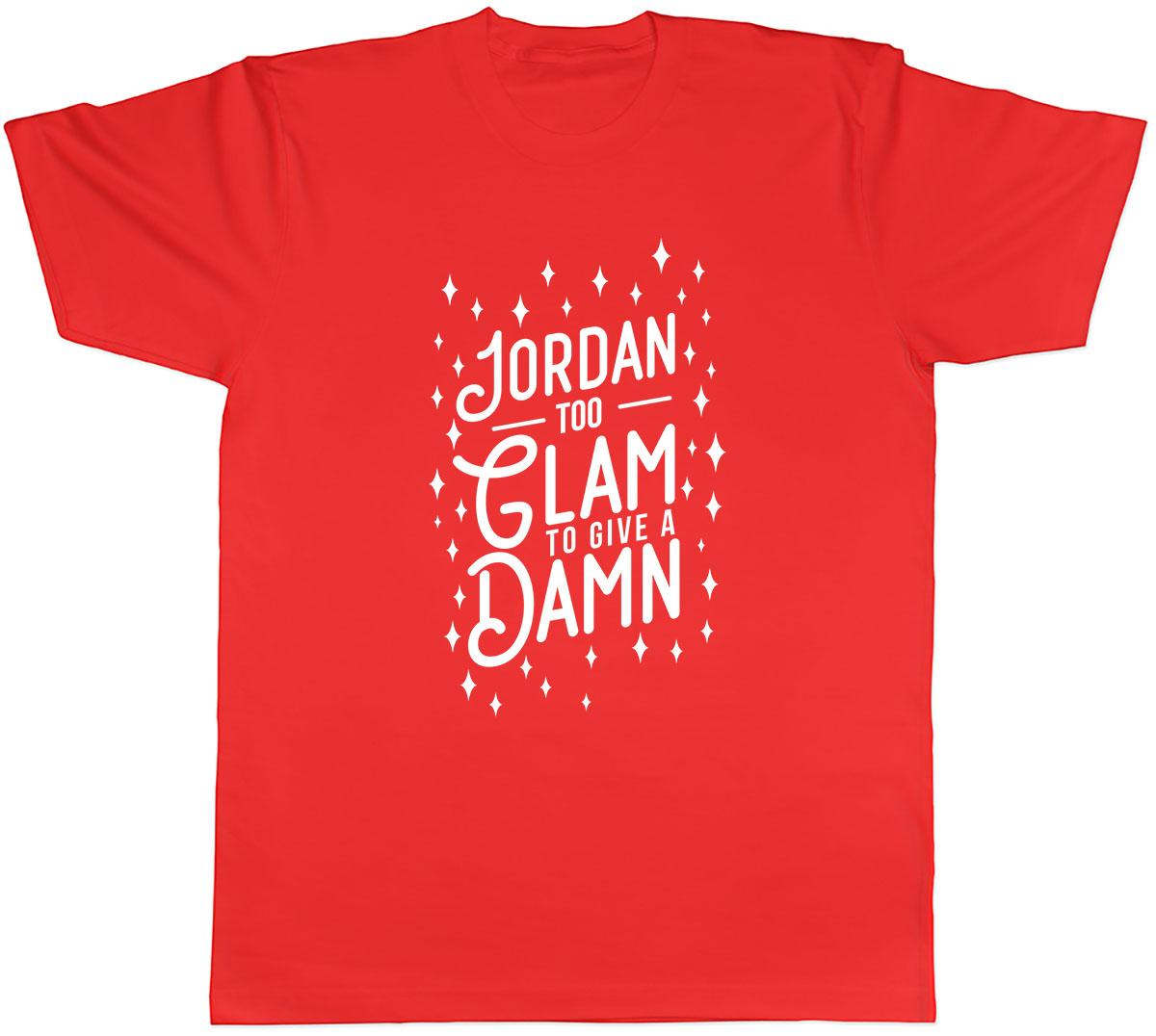 Personalised Too Glam To Give A Damn Unisexs Unisex TShirt Tee S