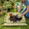 Thickened Planting Mat Foldable Potting Mat Gardening Accessory Gardening Mat  Green Plants
