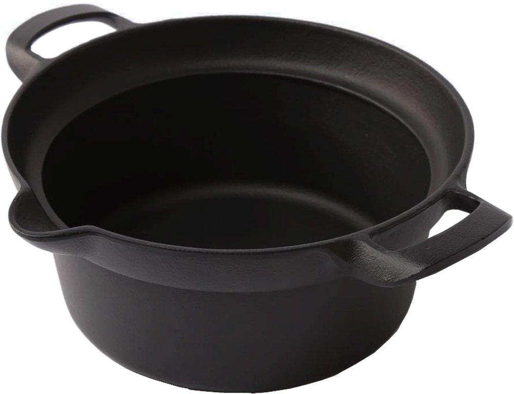 

Nanbu Iron Craft Frying Pan, 22cm, Iron, Made in Japan, 1.8L, Black, IC-011