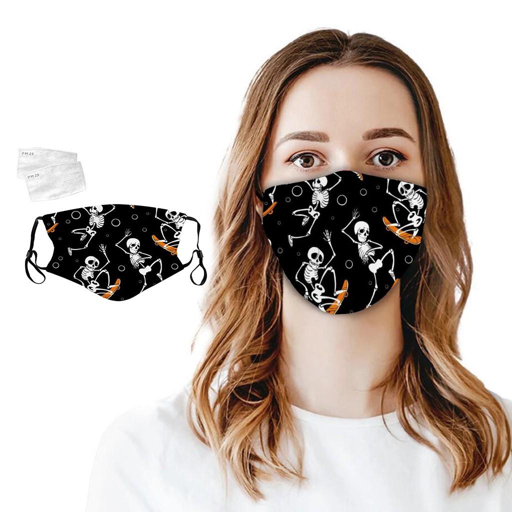 Unisex Half Washable Face Mouth Cover  Mask  for Outdoors Multicolor