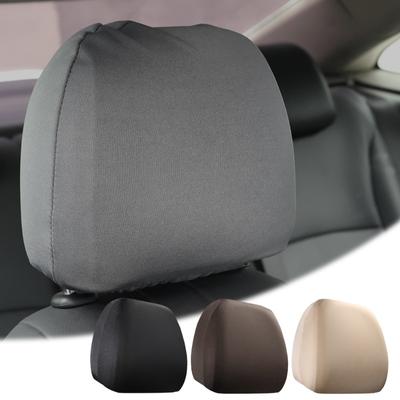 Automašīnas sēdekļa elastīgais galvas balsta pārsegs Auto kravas automašīnas priekšējais sēdeklis Augstas elastības spilvendrānas Nodilumizturīgs Netīrumu izturīgs aizsargpārklājs
