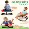 Sensory Spinning Chair for Kids, for Coordination, Balance, Red