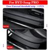 For BYD Song PRO Dm-i EV 2025-2025 Car Threshold Strip Protective Stickers Door Trunk Scratch Trampling Resistant Stickers Pad