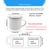 Girl and Unicorn Enamel Cup Drinkware Mugs Coffee Cups Tourist Mug Kawaii Unusual Tea Cup Personalized Gift Cupshe Beer Travel