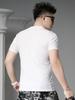 European High-End Rhinestone Printed Short-Sleeve T-Shirt for Men, Summer 2025 New Trendy Brand Half-Sleeve Top Casual Tee