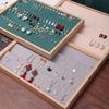 Bamboo Wood Earring Display Tray for Studs