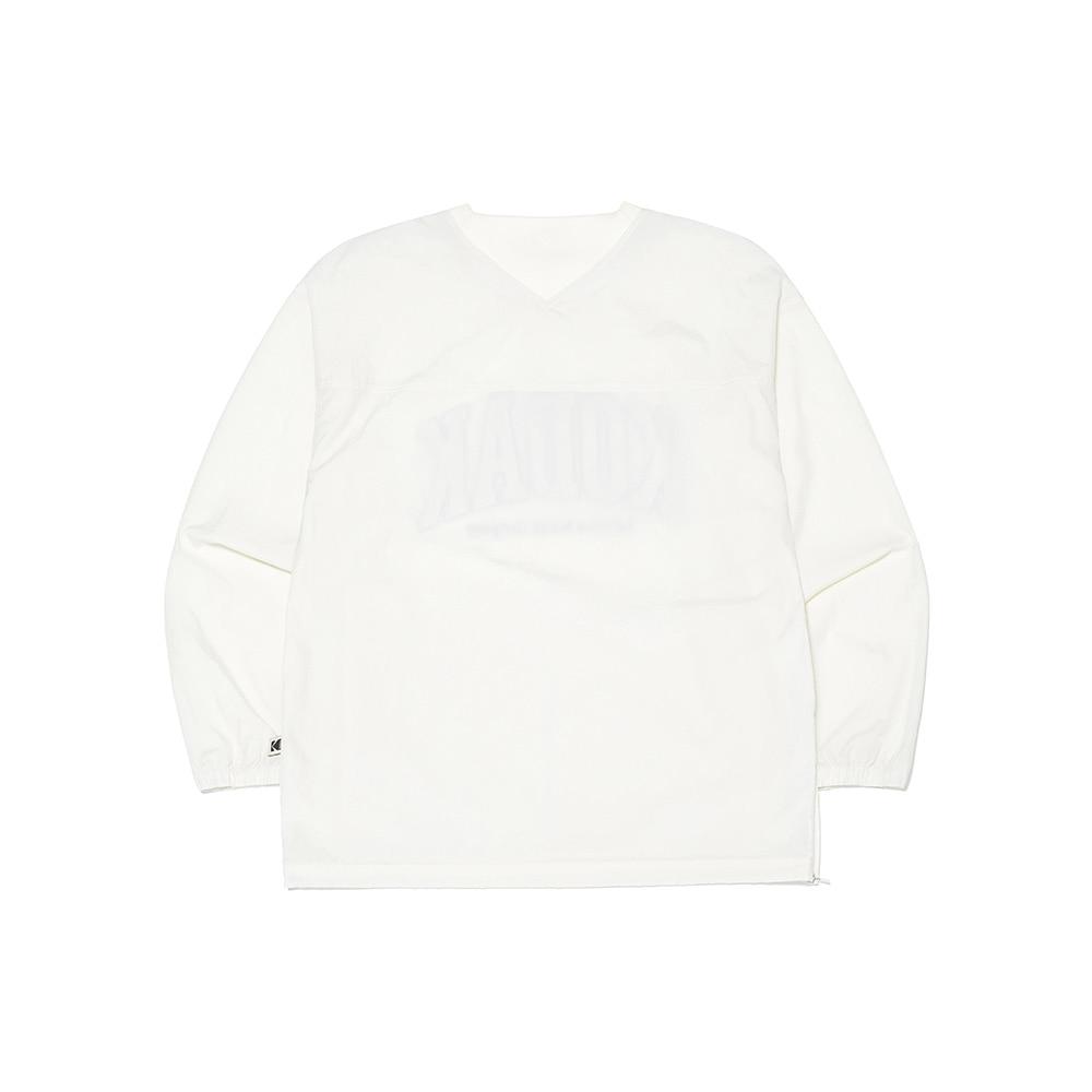 KODAK Essential Wording Logo Piste Sweatshirt White