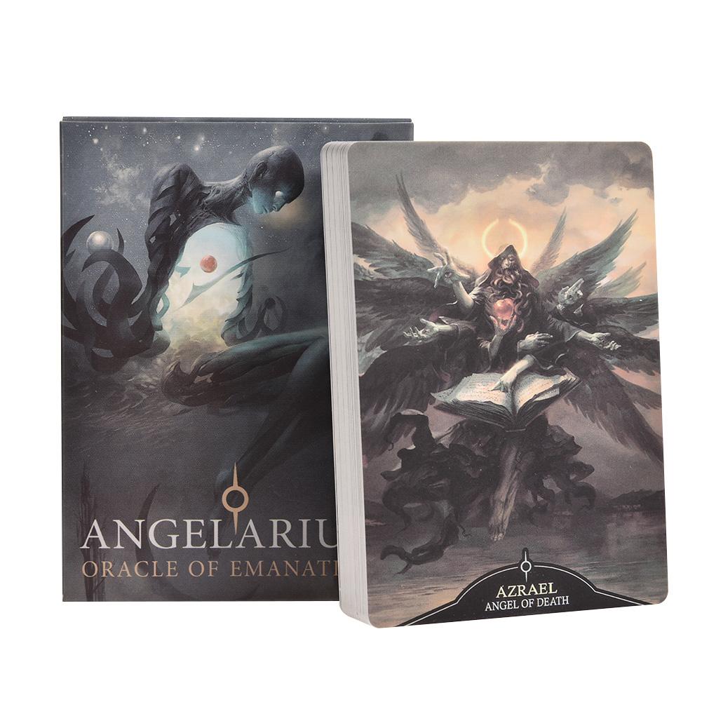 High Quality English Version Angelarium Oracle of Emanations Card Games Family Party Entertainment PDF Table Games