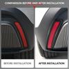 Car Rear Fog Light Frame Cover for MG 4 MG4 EV Mulan 2025 2025 2025 Back Fog Lamp Trim 2Pcs Bumper Sticker Styling Accessories