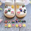 Cartoon Shoe Charms: DIY PVC Buckles for Crocs, Sandals, and Beach Shoes.