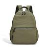 Schoolbag Backpack Solid Color Casual Backpack New Stylish Simple Versatile School Bag Multi-pocket Lightweight Travel Backpack