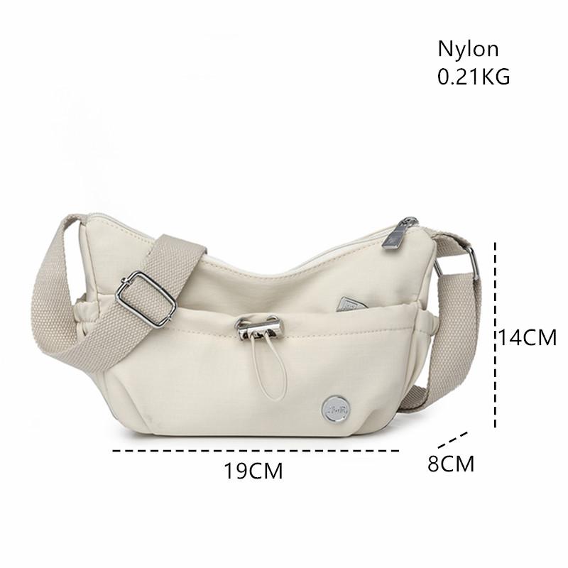2026 New Fashiable Women's Nyl Crossbody Bag Lightweight Shoulder Messenger Purse Casual Small Handbag for Daily Use Travel