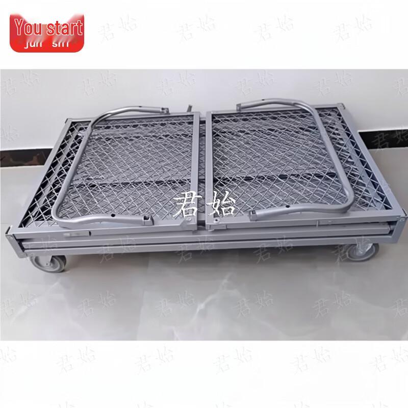 Folding Mesh Warehouse Cart