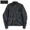 VANSON TYPE-B Single Riders Jacket 34 blackUsed