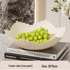 Nordic Style Crystal Fruit Bowl - Elegant Candy & Snack Display for Living Room Coffee Table
