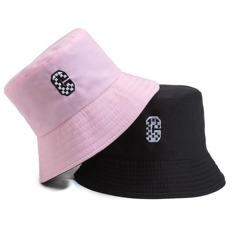 Double-sided Sun Hat Women's UV Protection Sun Protection Hat Letter Embroidery Outdoor Face Cover Sun Hat Shows Small Face
