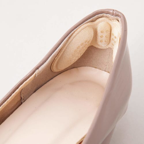 Comolife Soft Heel Cushions, 4-Pack (2 Pairs), Heel Protection, Blister Prevention, Adjustable Size, Shock Absorption, Anti-Slip