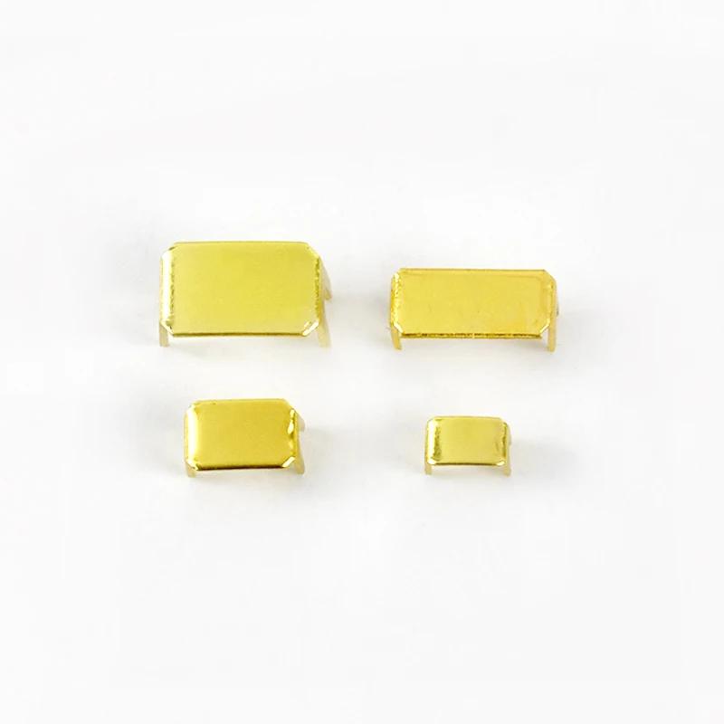 30/50/100Pcs Meetee 3# 5# 8# 10# Metal Zipper Non-slip Stopper End Locks Nylon Zippers Instant Fix Zip Repair Kit Replacement