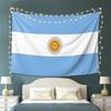 Coperta Decorativa Bandiera Argentina Resistente allo Sbiadimento per Camera da Letto, Dormitorio, Sfondo per Fotografia Live, Regalo Ideale