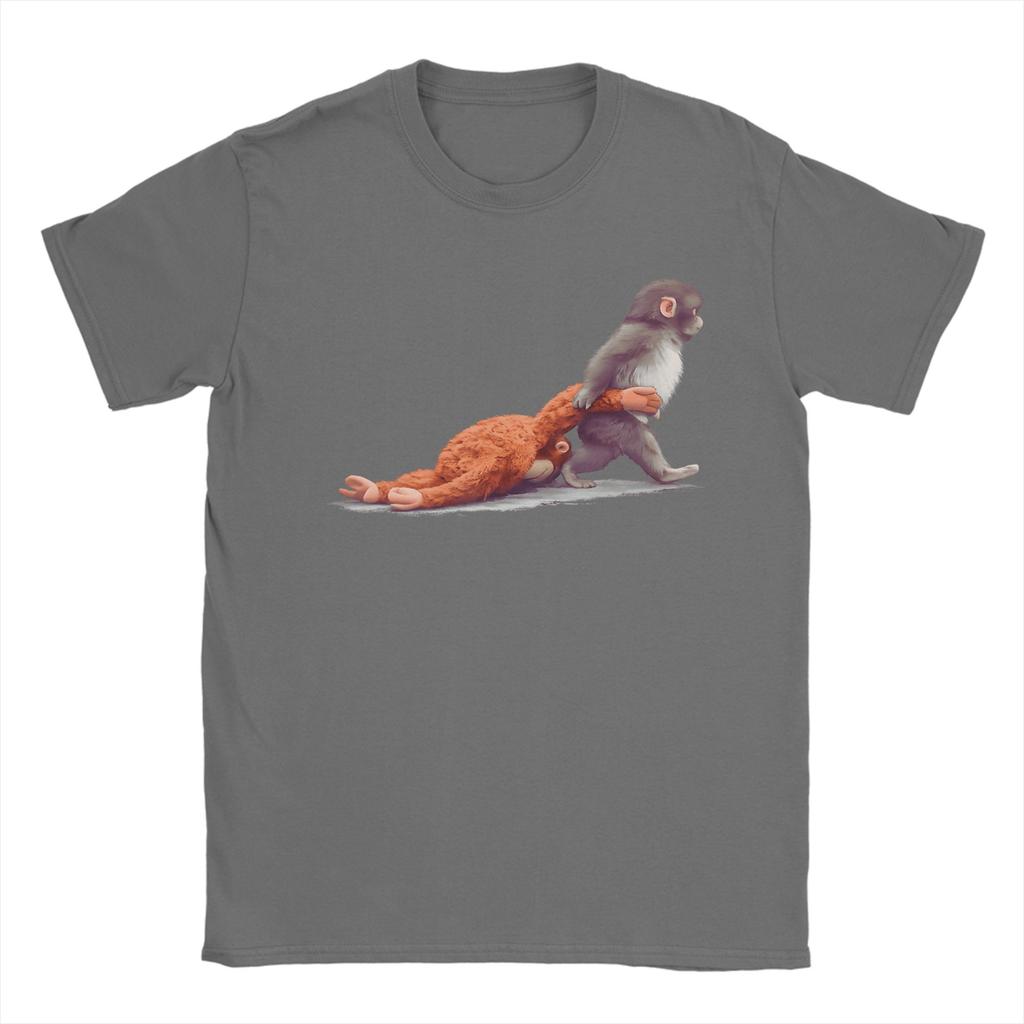 Monkey Punch Baby Graphique Petit Punch T-shirt Plage Coton Pur T-shirts Pour Unisexe Harajuku Manches Courtes Hauts Amusants