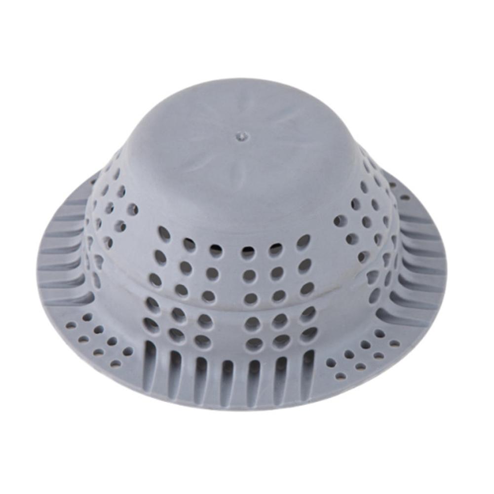 

Silicone Hair Catcher Drain Protector with Collapsible Dome for Shower and Bathtub Floor Drains to Catch Hair and Debris