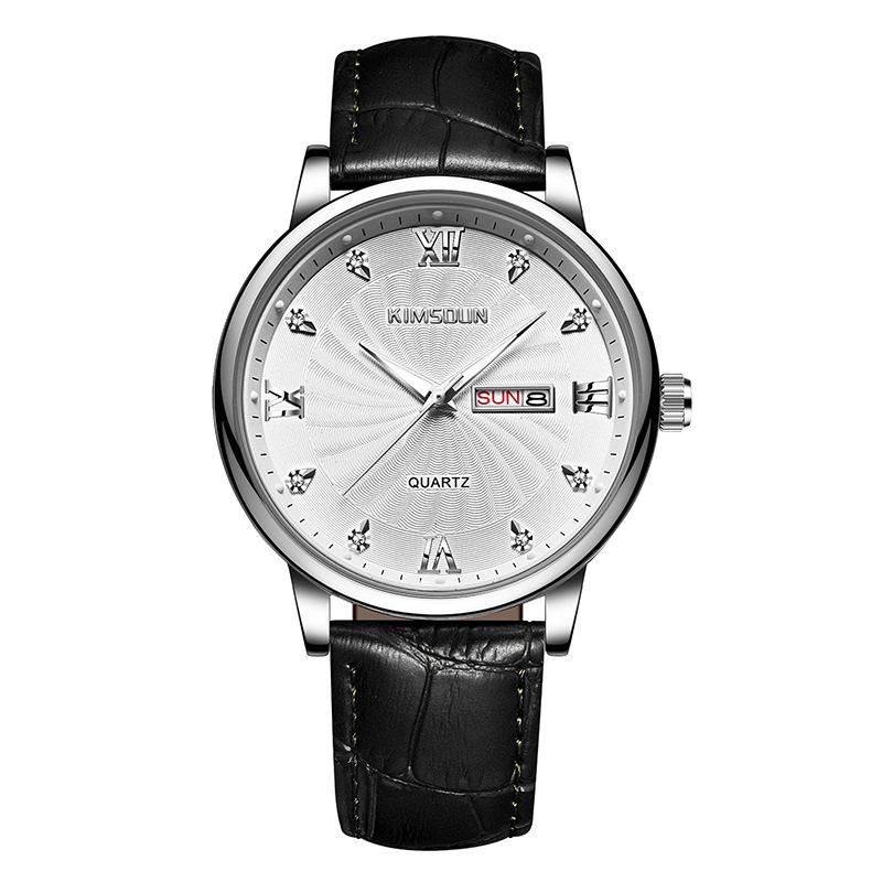 

Бизнес-часы Календарь водонепроницаемые кварцевые часы Мужские часы Мужские часы