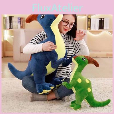 Plüschpuppe Velociraptor Spielzeug Kinderdesign Kuschelfreund Weiche PP-Baumwollpuppe Dinosaurier