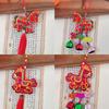 Chinese Zodiac Horse Lucky Pendant Chinese Spring Festival Car Hanging Ornament Exquisite Tassels Pendant Home Decoration Gifts
