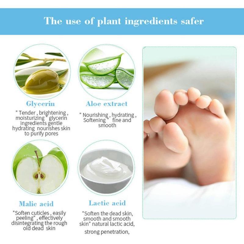 1PC Füße Peeling Fuß Maske Haut Peeling Abgestorbene Haut Füße Maske Socken Für Pediküre Socken Fuß Creme für Fersen