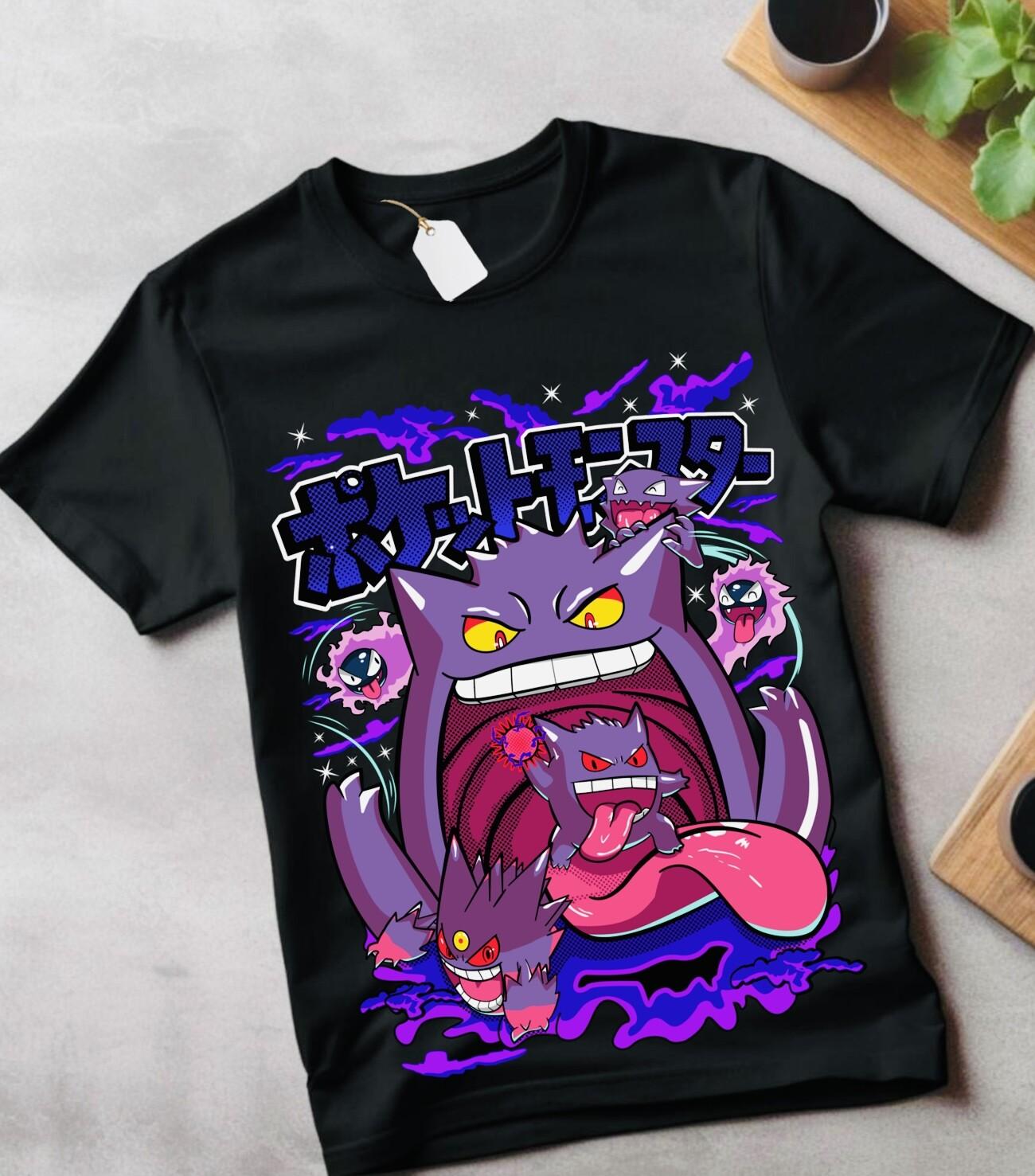T-Shirt Mens Womens Tees Top Graphic Shirt Anime Manga Otaku T-Shirt Mens Womens Tees Top Anime Manga Shirt Tee gift M