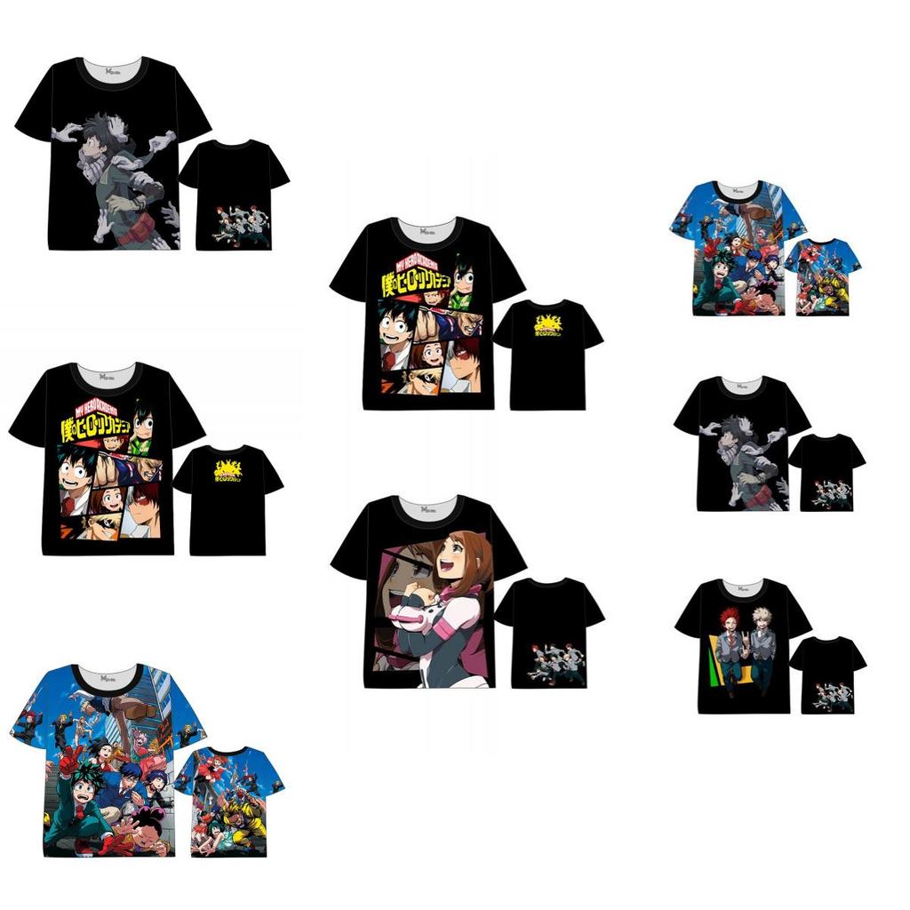 Stylish My Boku No Hero Academia T-shirt Man Women 3d Print With Summer Comfort